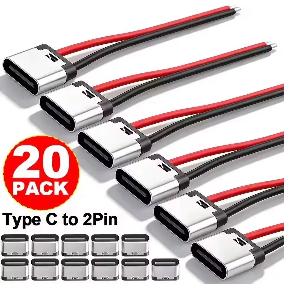 Usb Hub - 5-20PCS Cavo USB-C impermeabile con saldatura