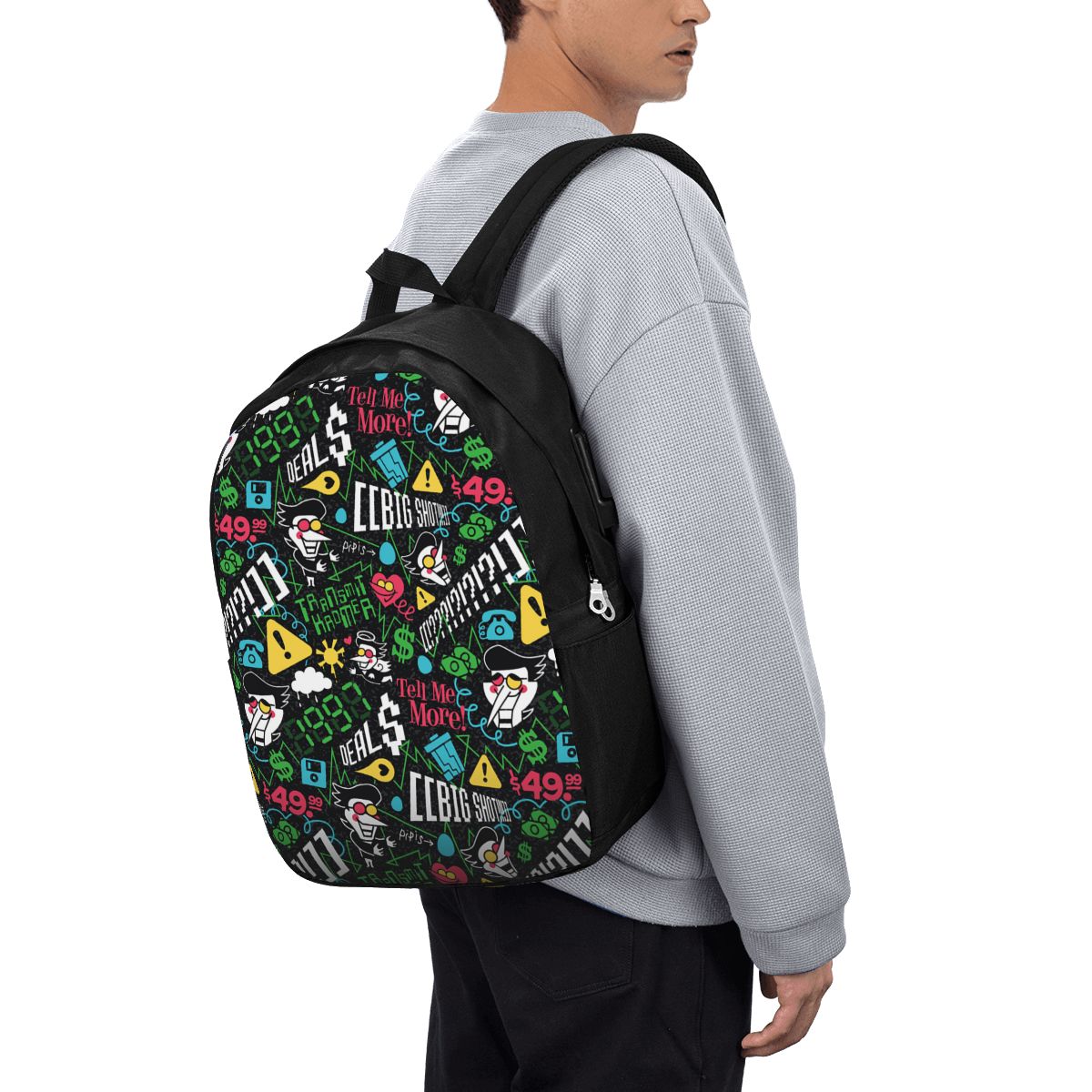 Laptop Bag - Deltarune SPAMTON G Zaino da viaggio
