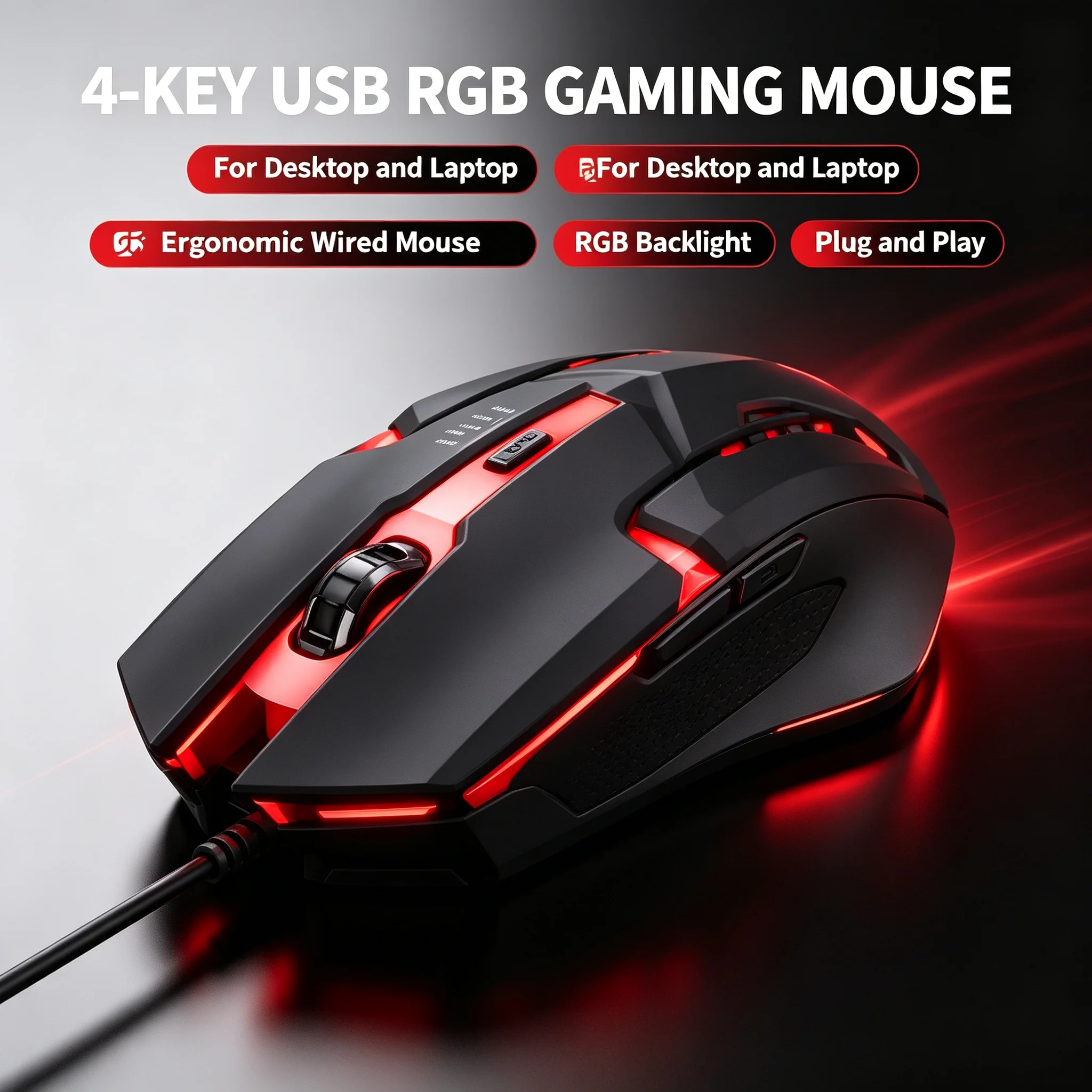 Laptop Mouse - Nuovo mouse da gaming ergonomico di