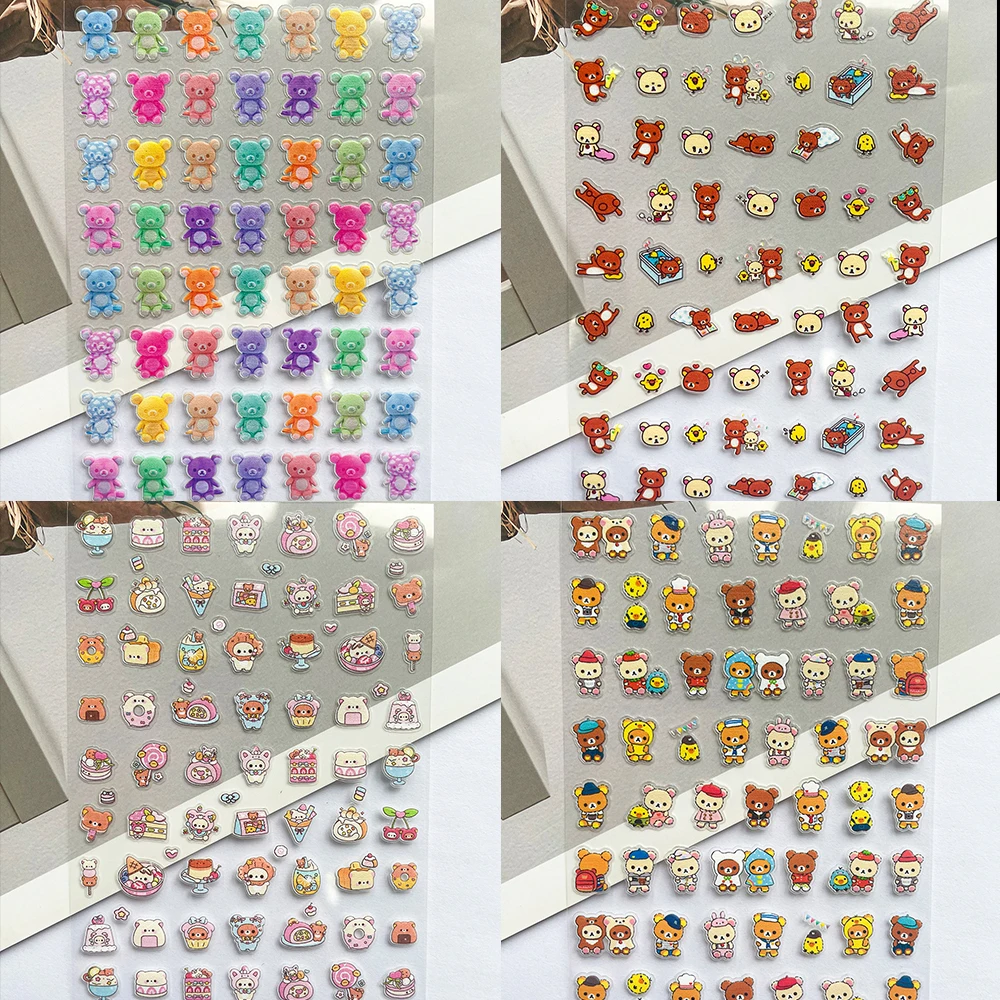 Laptop Original Accessories - Adesivi in PVC Super Mini Rilakkuma