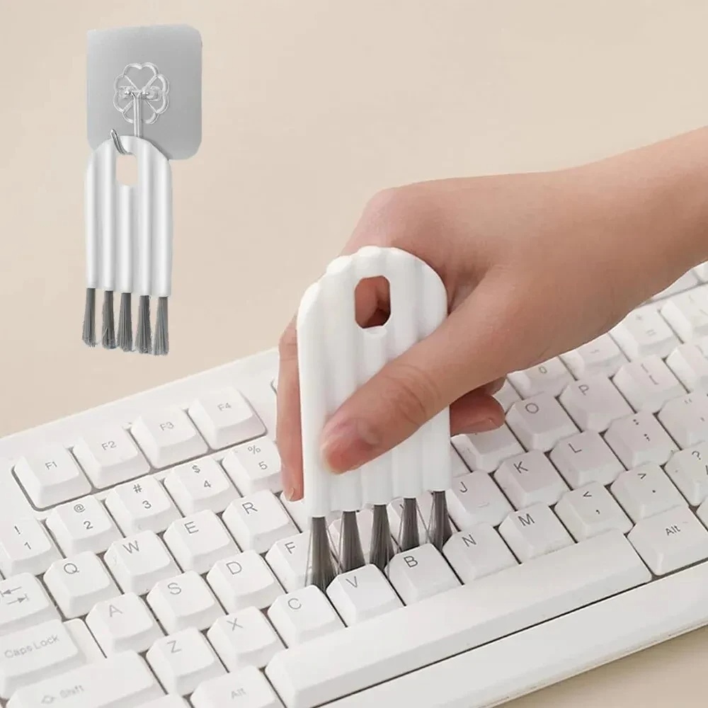 Keyboard Cover - Spazzola Multifunzionale Flessibile per Pulizia Telefono,