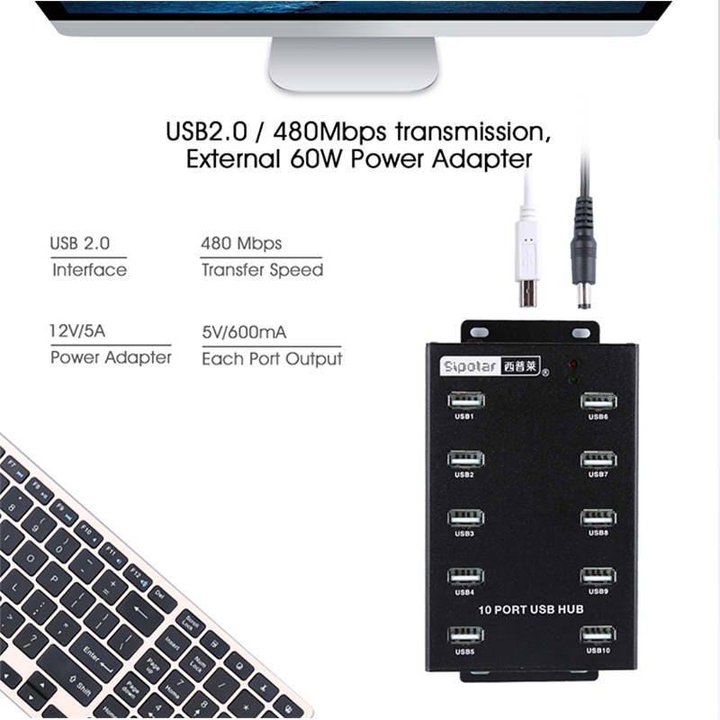 Hub USB da Scrivania Sipolar A - Usb Hub recensione e prezzo