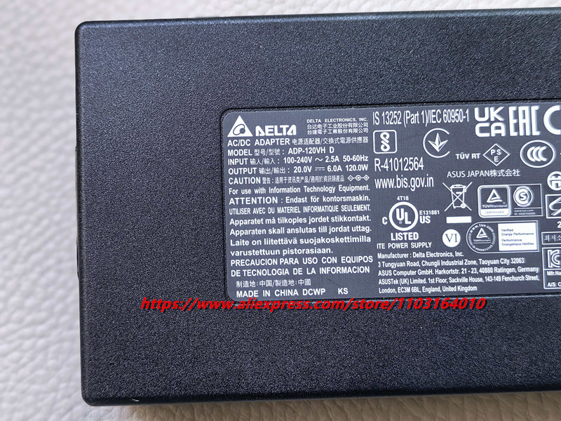 Adattatore AC/DC originale DEL - Laptop Charger recensione e prezzo