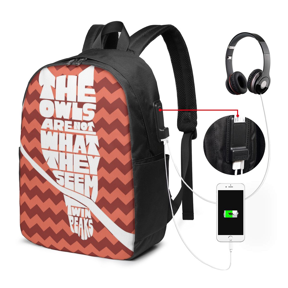 Zaino Twin Peaks Red Room, bor - Laptop Bag recensione e prezzo