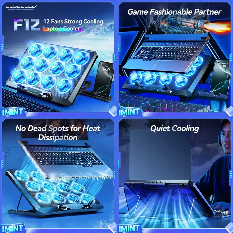 COOLCOLD Base di Raffreddament - Laptop Stand recensione e prezzo