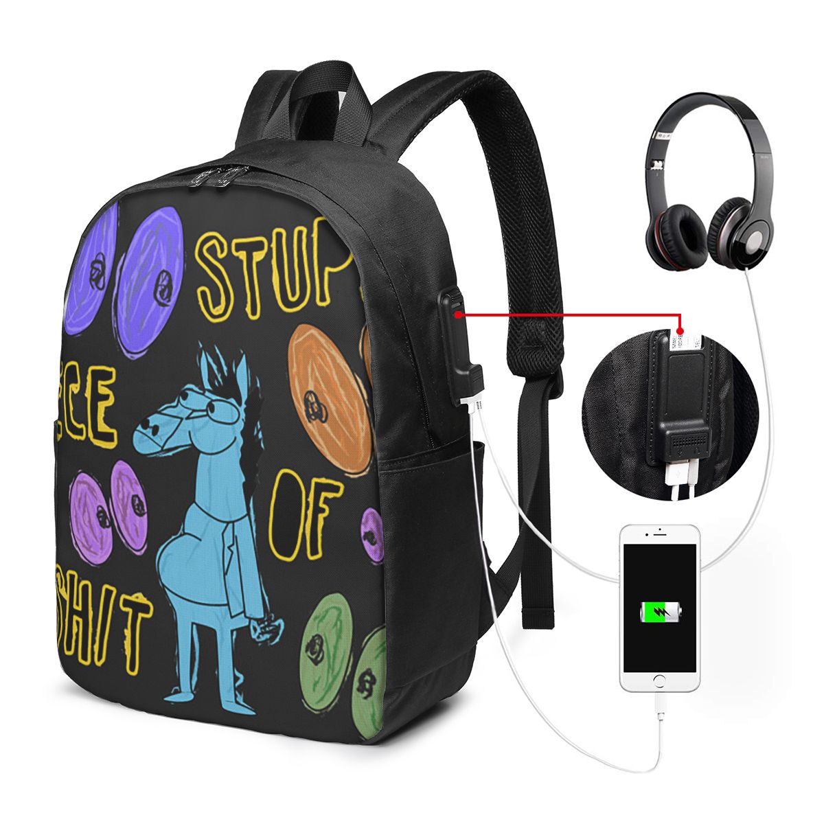 Zaino Cartoon Bojack Horseman  - Laptop Bag recensione e prezzo